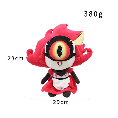 Hazbin Hotel Vox 9-tums Plysch Youtooz Vox Hazbin Hotel Docka{REN}