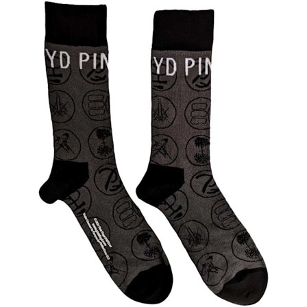 Pink Floyd Unisex Adult Later Years Socks 7 UK-11 UK Charcoal G
