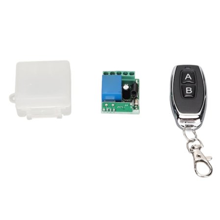 AKRKO1SY DC Enkanals fjernkontrollbryter 433Hz trådløs relé fjernkontroll DC12V