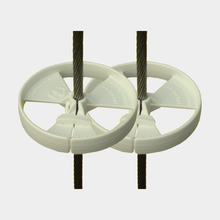 Ochrona przed zużyciem want & reling UltraGlozz Sailguard, 2-pack - Jachtowa