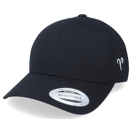 Astrology - Schwarz adjustable Cap - Aries Sodiac Sign Black Curved Adjustable @ Hatstore