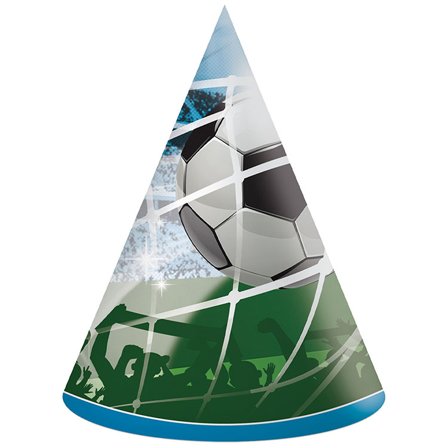 Fotboll Hattar 6-pack - Partyninja.se
