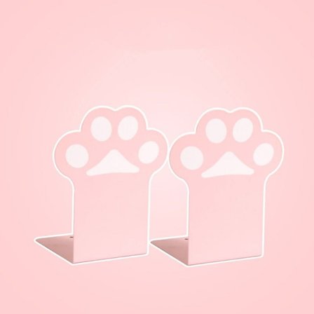 2X bokstøttestativ Holder Bokoppbevaringsstativ ROSA