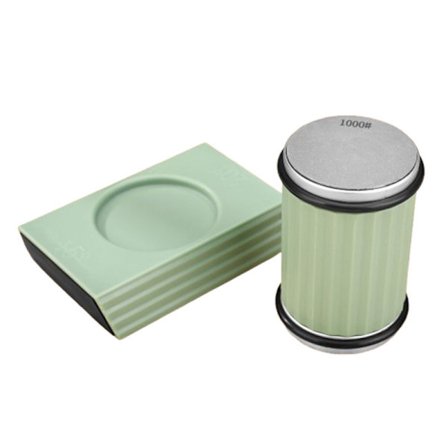 Magnetisk Knivsliber Slibesten Kit med 15 20 Graders Vinkelrulle til Madlavning, Knivsliber med Ruller