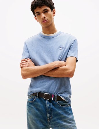 Tommy Jeans Tjm Reg Badge Tee Ext - White - M