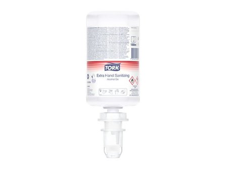 TORK Handdesinfektion Extra S4 gel 80% 1L - Lyreco - Städ och hygien - Desinfektionsmedel - Systemhanddesinfektion