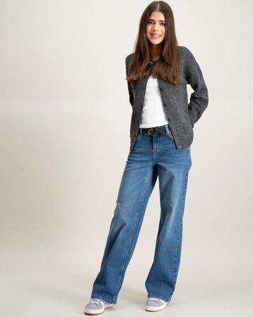 RYVLS Relaxed Denim Blå Jeans Jente - Kids Brand Store