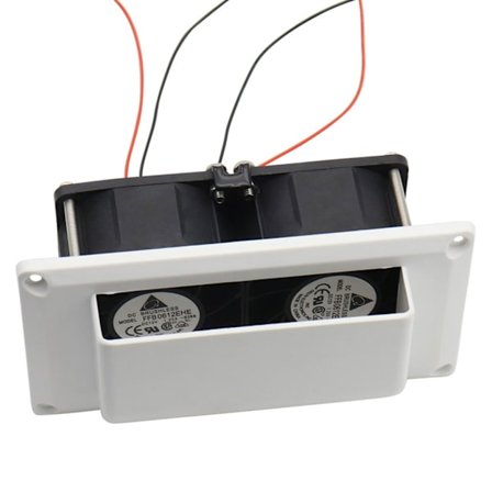 Autocamper emhætte til DC 12V udstødningsventilator til campingvogn RV Indvendig sideluftventilator