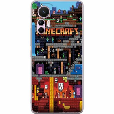 Xiaomi 12 Lite Mjukt Skal - Minecraft