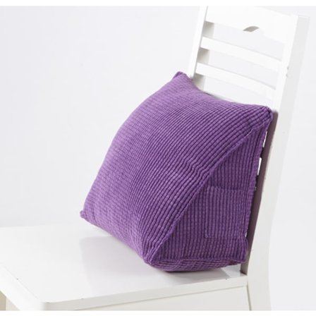 Kilepude til seng & sofa rygpude - komfortabel læsepude til aflastning af taljen