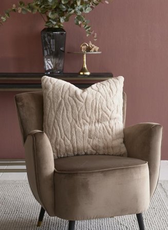 Riviera Maison Putetrekk Fuskepels Willow 50x50cm