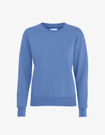 Women Classic Organic Crew - Sky Blue - S