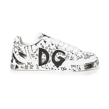 Dolce & Gabbana Sneakers , Wit , Dames , Maat: 38 1/2 EU