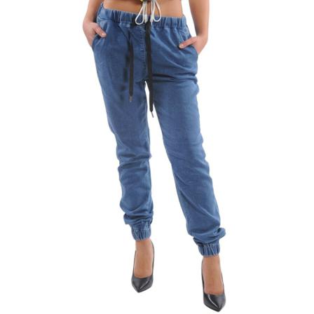 Liu Jo Denim Effect Bukser Blå, Dame Bukser