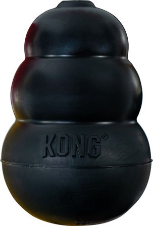 Kong Extreme Sort Bone XL 13x9 cm, Tøj & Bolig, Dyrelegetøj, Hundelegetøj
