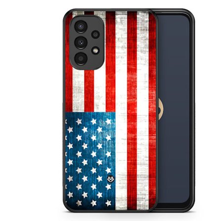 Bjornberry Skal Samsung Galaxy A13 - USA Flagga