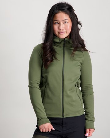 Peak Performance Jr Rider Essentials Zip Vert Sweats à capuche Fille - Kids Brand Store