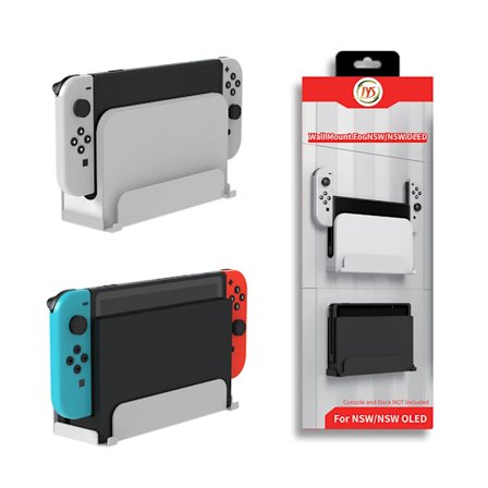 Veggoppheng Holder Brakett for Nintendo Switch/OLED-konsoll