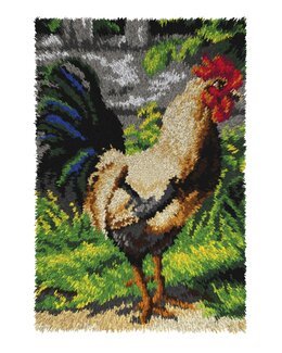 Ryijymatto/seinävaate Kukko