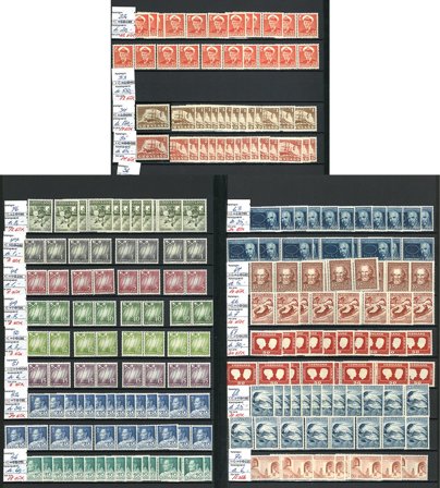 Grønland - Samling i 1 indstiksbog - Postfrisk