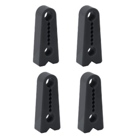 4 stk. dempende tetningspute Bildør Støyreduserende silikonbufferputer Vibrasjonsdempende universelle låsestøtdempere