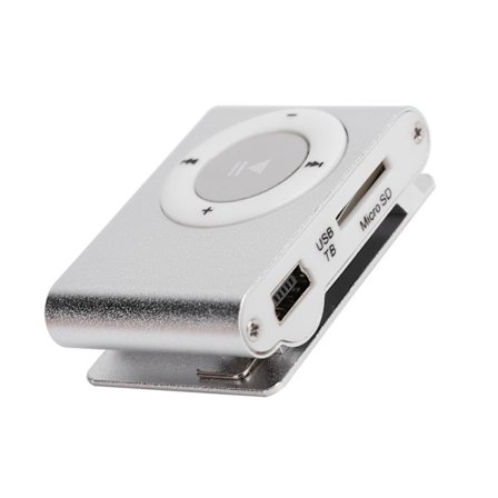 Portable mini player back clip mp3 lossless sound music player for running sports home office