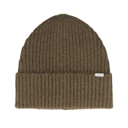 Les Deux - Braun Cuff Mütze - Ty Beanie Teak Cuff @ Hatstore