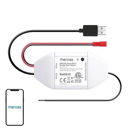 Meross MSG100HK smart garageportkontakt (HomeKit)
