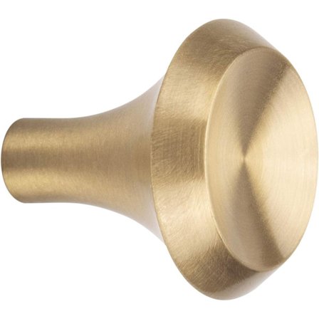 34mm Mässingsknoppar för Skåp, Lådor och Garderober Guld Svampstil