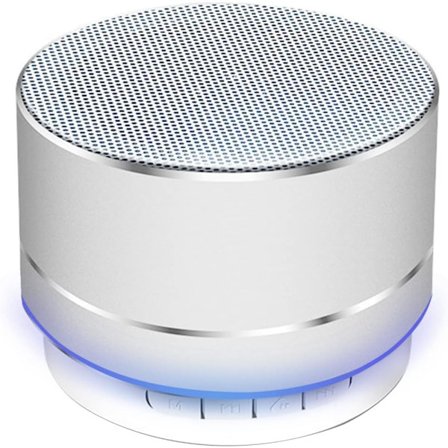 Bærbar Bluetooth-høyttaler, trådløs høyttaler med HD-lyd Støtte TF-kort, Mini bærbar høyttaler for innendørs/utendørs, hjem, grill, strand og reise