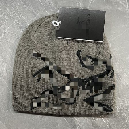 Arc'teryx Varm Vintermössa för Män, Ledig Varm Skidmössa, Mjuk Stickad Varm Mössa