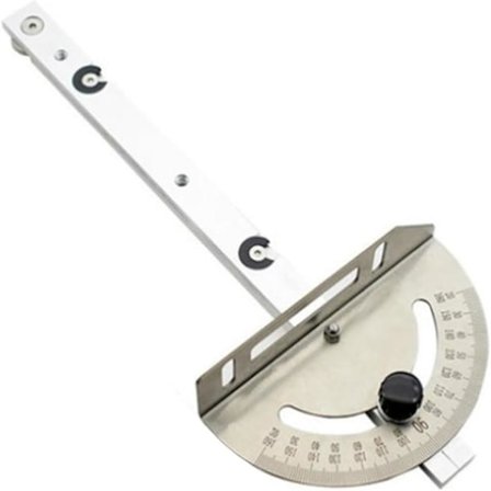 Aluminium Gjæringsmåler Bordsag Router Vinkel Trykkpinne Styreskinne Høy Presisjon Trebearbeiding Trebearbeidingsprosjekt