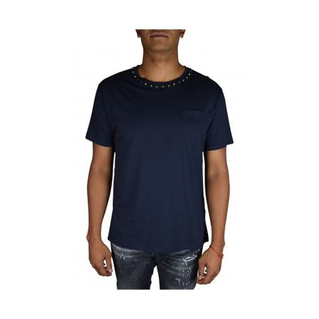 Valentino, T-Shirts Blauw, Heren, Maat:L