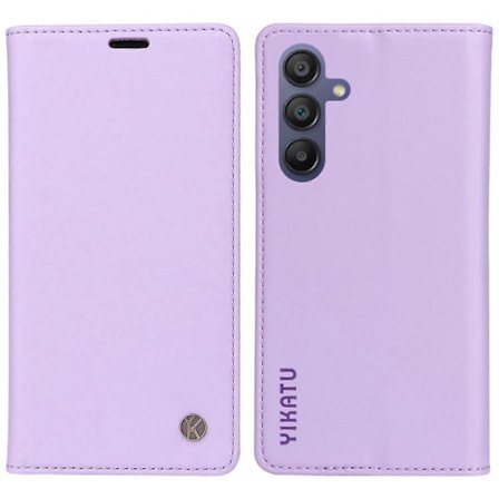 YIKATU YK-001 Deksel til Samsung Galaxy A26 5G/A16 4G Stativ Lær Telefondeksel Sterk Lukking