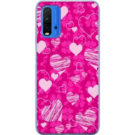 Yhteensopiva Puhelinkuori Xiaomi Xiaomi Redmi Note 9 4G PopSydänKuviointi