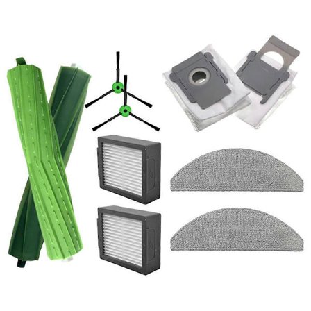 Til Combo I5 / I5+ / J5 / J5+ Robotstøvsuger Tilbehør Hovedbørste Hepa Filter Moppe Støvpose (FMY)