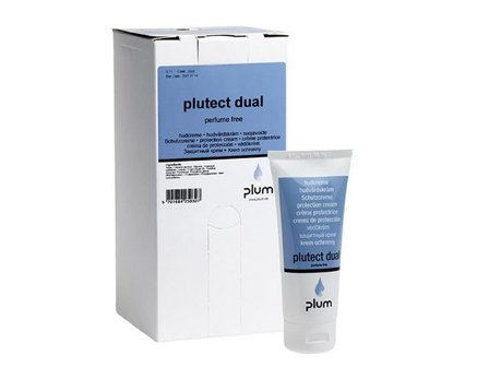 Plum Hudvårdskräm Plutec Dual 100ml - Lyreco - Städ och hygien - Tvål och hygien - Hand- och hudcremer