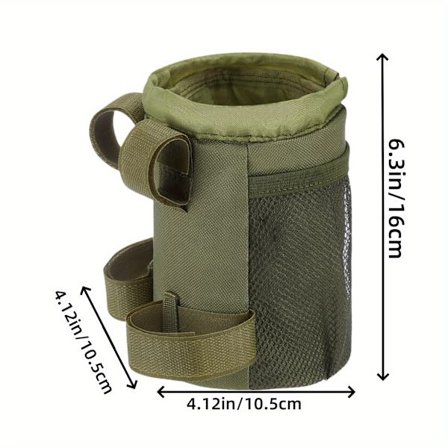 Cykelflaskeholder med netlommer, telefonlomme, til racercykel, mountainbike, elcykel, cruiser og scooter