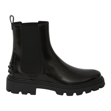 Tod's, Ankle Boots Zwart, Dames, Maat:40 EU