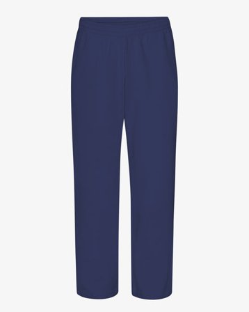Organic Straight Leg Sweatpants - Marine Blue