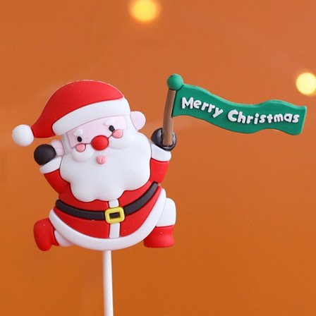 1/5 ST Christmas Cake Toppers God Jul 5 5