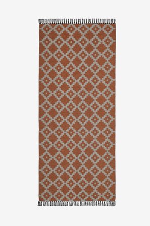 Horredsmattan - Teppe i plast Leia - Orange - Plasttepper - 80X250 - Fra Homeroom