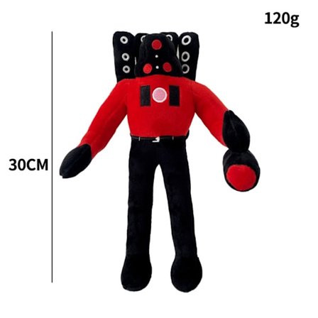 Mann Plysj Leke Skibidi Dukke Skibidi Toalett Plysj Leke Fyllt Leke