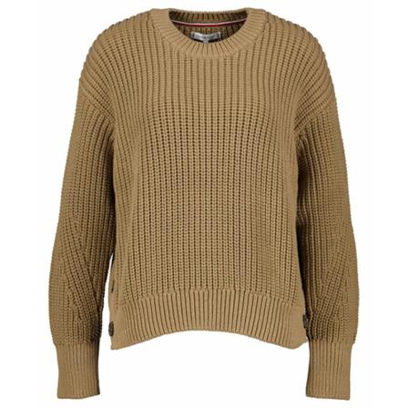 Tommy Hilfiger Round-neck Strik Brun, Dame Striktrøjer