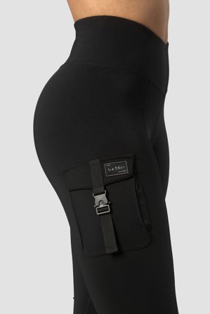 ICANIWILL - Shourai Tights Wmn Black- Sportlegging - Dames - sportkleding van ICIW