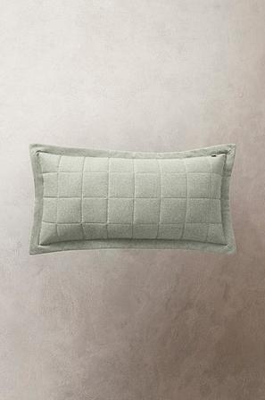 Jotex - Kissenhülle 90x50 Cm Dunkelgrün - LINDEN - Kaufe Dekokissen und Kissenbezüge bei Jotex