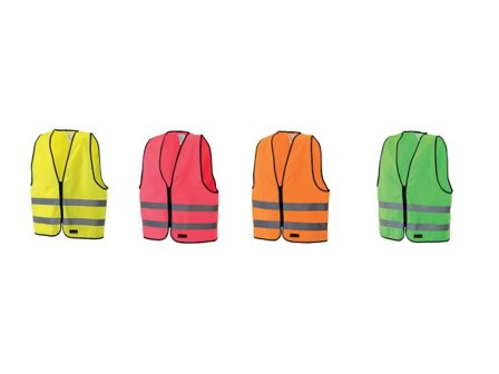 Reflectil Reflexväst dragkedja Barn XXS Grön - Lyreco - Skola och förskola - Idrott, hälsa och rörelse - Västar, reflexer och promenadrep