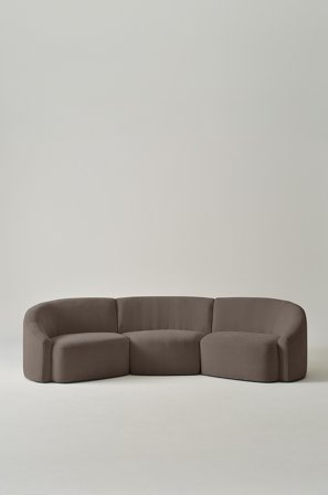 Jotex - Sofa 3-seters Gråbrun - CAMARILLO - Kjøp 3-seters sofaer hos Jotex