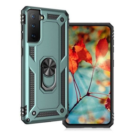 Bofink Combat Samsung Galaxy S21 kotelo - tummanvihreä