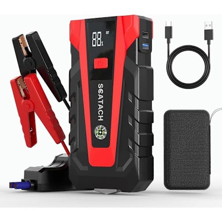 2025 Senaste Modell 011 3000A Bilbatteri Starhjälp, 12V Starhjälp Batteri